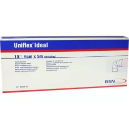 UNIFLEX idealni povoji 6 cm x 5 m beli v ohlapnem stanju, 10 kos