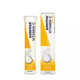 ADDITIVA Vitamin C 1 g šumeče tablete, 20 kos