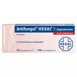 ANTIFUNGOL HEXAL 3 Vaginalna krema, 20 g