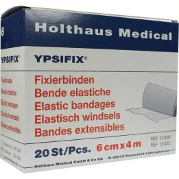 FIXIERBINDE Ypsifix elastika 6 cmx4 m v razsutem stanju, 20 kos