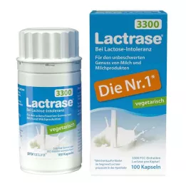 LACTRASE vegetarijansko 3.300 kapsul, 100 kos