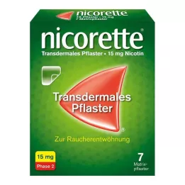 NICORETTE TX Obliž 15 mg, 7 kos