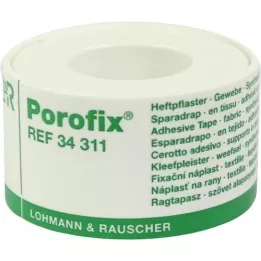 POROFIX Lepilni obliž 2,5 cmx5 m, 1 kos