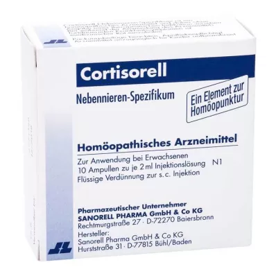 CORTISORELL Raztopina za injiciranje, 10X2 ml CORTISORELL Raztopina za injiciranje, 10X2 ml