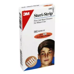 STERI STRIP sterilni 6x75mm 1541P, 12X3 kos