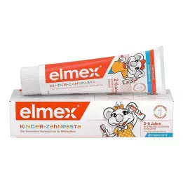 ELMEX Zložljiva škatlica otroške zobne paste, 50 ml