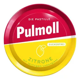 PULMOLL Limonini bonboni brez sladkorja, 50 g