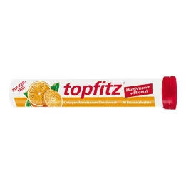 TOPFITZ Multivitamin+Mineral šumeče tablete, 20 kos