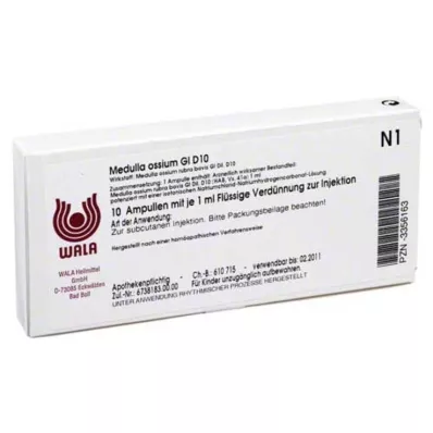 MEDULLA OSSIUM GL D 10 ampul, 10X1 ml