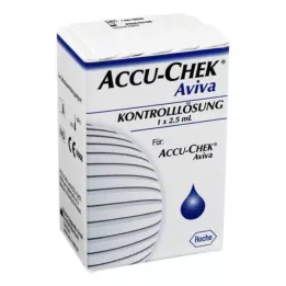 ACCU-CHEK Kontrolna raztopina Aviva, 1X2,5 ml
