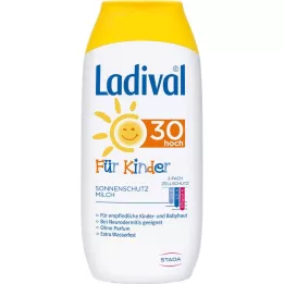 LADIVAL Otroško mleko za sončenje LSF 30, 200 ml