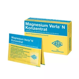 MAGNESIUM VERLA N koncentrat prašek za peroralno uporabo, 20 kos