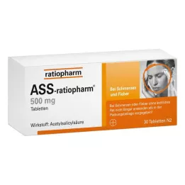 ASS-ratiopharm 500 mg tablete, 30 kom