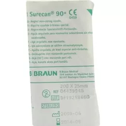 SURECAN Port kanila 20 Gx25 mm kotna, 1 kos
