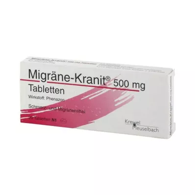 MIGRÄNE KRANIT 500 mg tablete, 20 kom MIGRÄNE KRANIT 500 mg tablete, 20 kom