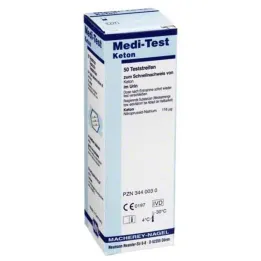 Medi Test Ketone testni lističi, 50 kos