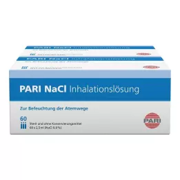 PARI Ampule raztopine za inhaliranje NaCl, 120X2,5 ml