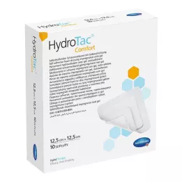 HYDROTAC Comfort penasta obloga 12,5x12,5 cm sterilna, 10 kom