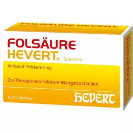 FOLSÄURE HEVERT Tablete, 100 kom
