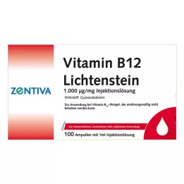 VITAMIN B12 1.000 μg Lichtenstein ampule, 100X1 ml