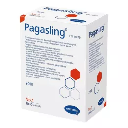PAGASLING Gazni tamponi nesterilni velikost 1 v velikosti lešnika, 1000 kos