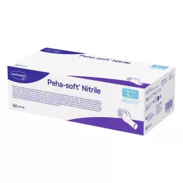 PEHA-SOFT nitrilne rokavice nepudrane S, 100 kos