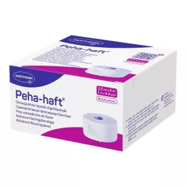 PEHA-HAFT Fiksni povoj brez lateksa 2,5 cm x 4 m, 8 kosov