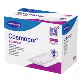COSMOPOR Predhodna obloga za rane 8x10 cm, 25 kom