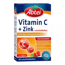 ABTEI Vitamin C plus cink pastile, 30 kos