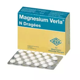 MAGNESIUM VERLA N Dražeji, 20X50 kos