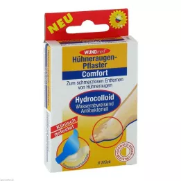 HÜHNERAUGENPFLASTER Comfort hidrokoloid, 6 kos