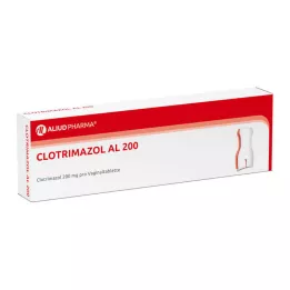 CLOTRIMAZOL AL 200 vaginalnih tablet, 3 kos