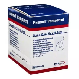 FIXOMULL transparent 5 cmx10 m, 1 kos