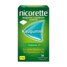 NICORETTE 4 mg žvečilni gumi freshmint, 30 kos