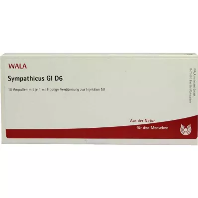 SYMPATHICUS GL D 6 ampul, 10X1 ml