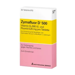 ZYMAFLUOR D 500 tablet, 30 kos