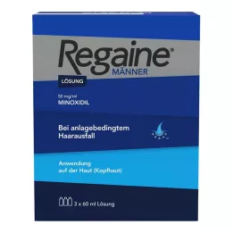 REGAINE Raztopina za moške, 3X60 ml