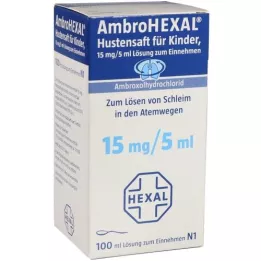 AMBROHEXAL Sirup proti kašlju za otroke, 100 ml