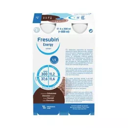 FRESUBIN ENERGY DRINK Steklenička za čokolado 6X4X200 ml
