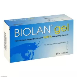 BIOLAN Gel kapljice za oko, 60X0,45 ml