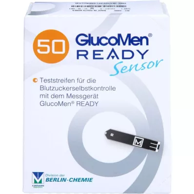 GLUCOMEN READY Senzorski testni lističi, 50 kos