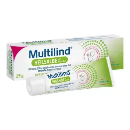 MULTILIND Zdravilno mazilo z nistatinom in cinkovim oksidom, 25 g