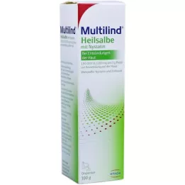 MULTILIND Zdravilno mazilo z nistatinom in cinkovim oksidom, 100 g