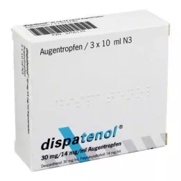 DISPATENOL Kapljice za oko, 3X10 ml