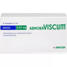 ABNOBAVISCUM Abietis 0,02 mg ampule, 21 kos