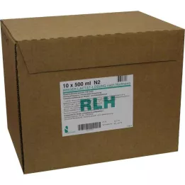 RINGER LACTAT Raztopina PE-Steklenice, 10X500 ml