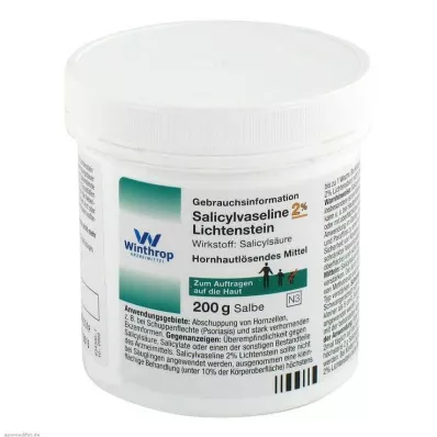 SALICYLSÄUREVASELINE Lichtenstein 2%, 200 g