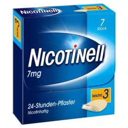 NICOTINELL 7 mg/24-urni obliž 17,5 mg, 7 kos