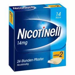 NICOTINELL 14 mg/24-urni obliž 35 mg, 14 kos