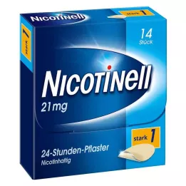 NICOTINELL 21 mg/24-urni obliž 52,5 mg, 14 kos